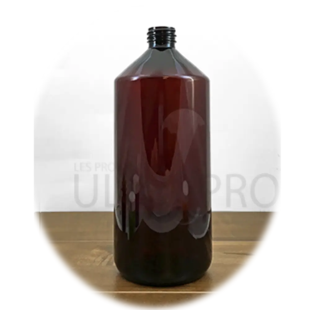 Bouteille 32oz/945ml PET ambré Veral 28-410