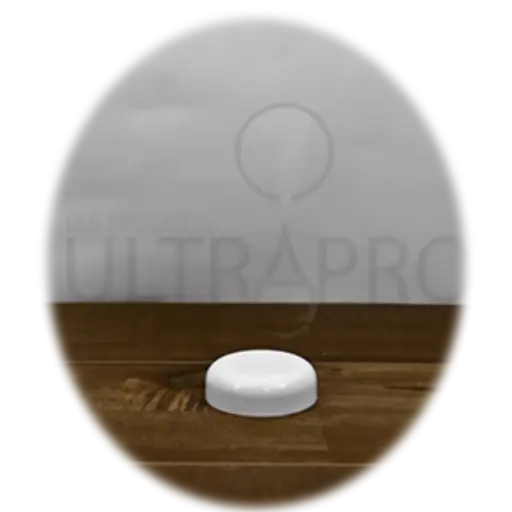 [COV53400BPP001] Couvercle blanc PP lisse dome 53/400