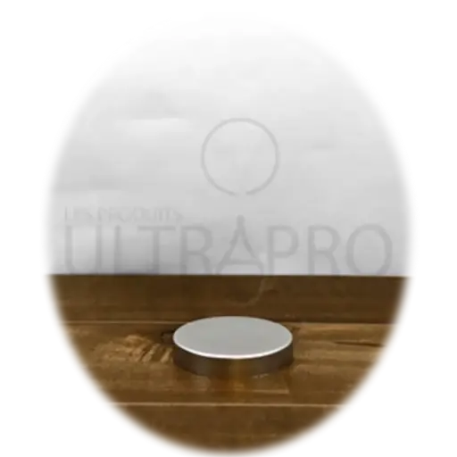 [COV70400GPP001] Couvercle argent PP lisse base carré sans doublure 70/400