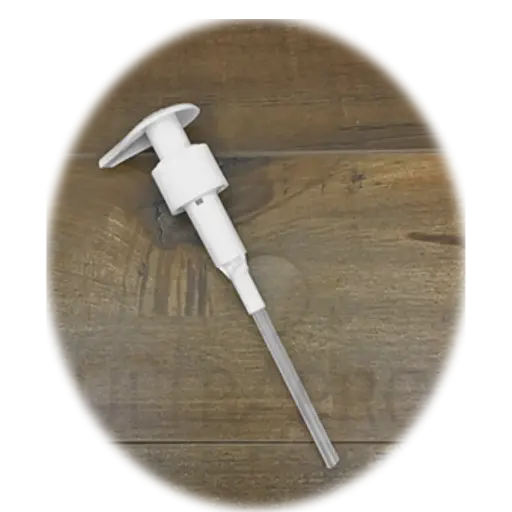 [BCN70036] Pompe blanche lotion vis tige 5.5’’/14cm 24-410