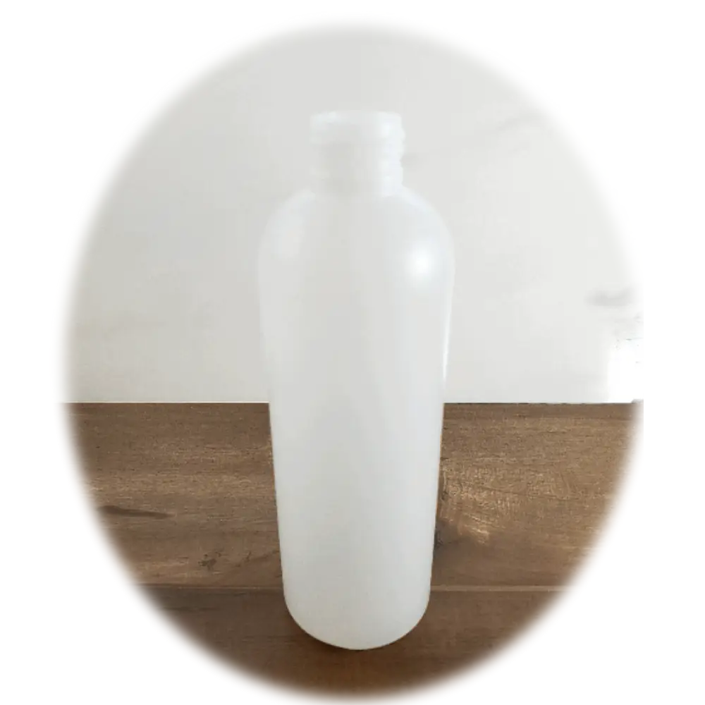 Bouteille 250ml HDPE naturel bullet 24/410