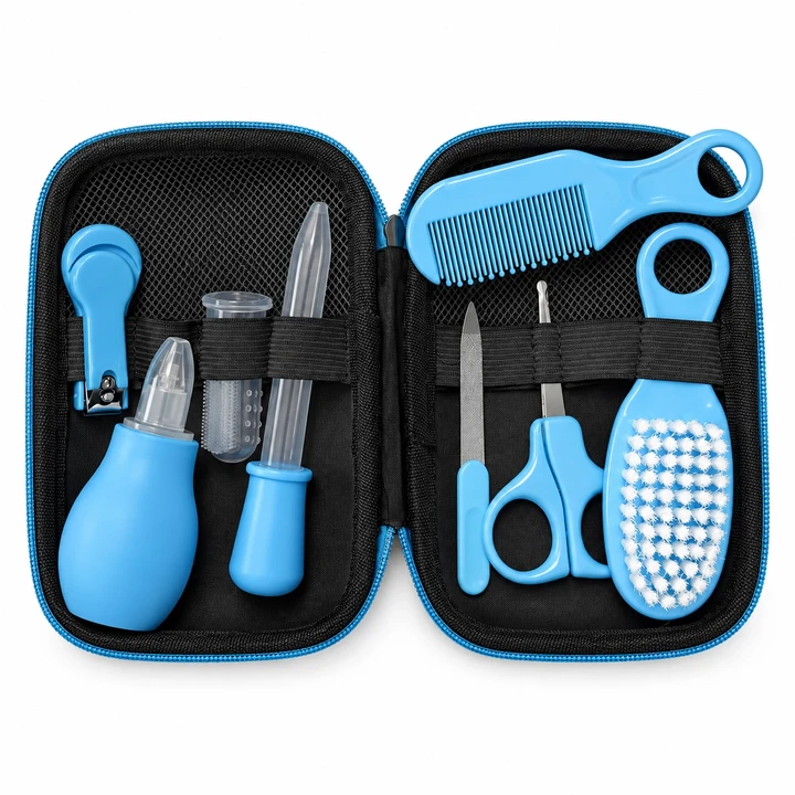 MH-Trousse de soins pour bébé avec coque rigide