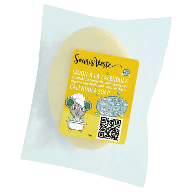 Savon calendula 45g (format voyage)