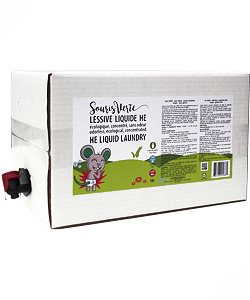 Lessive écolo HE sans fragrance , 10L 