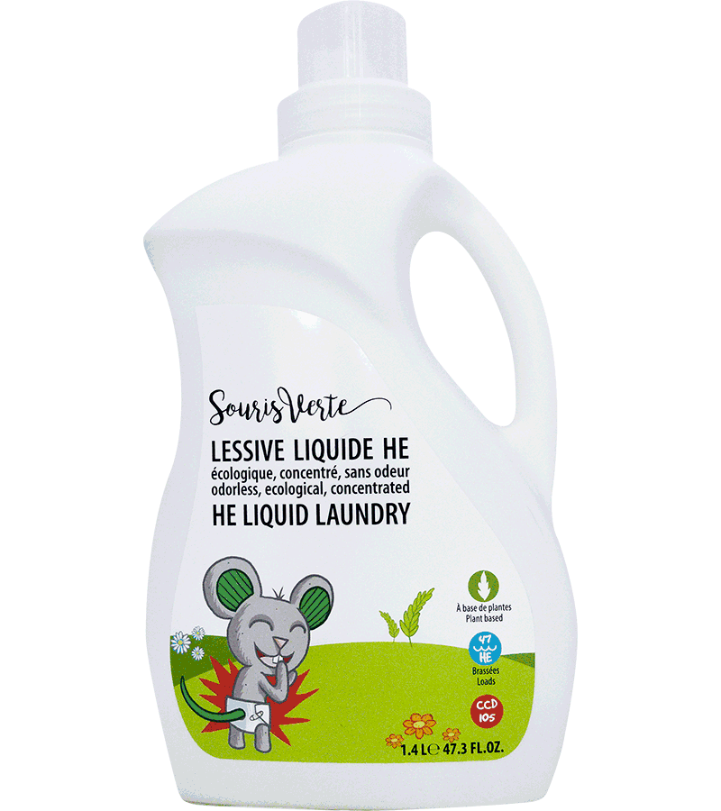 Lessive écolo HE sans fragrance, 3L 
