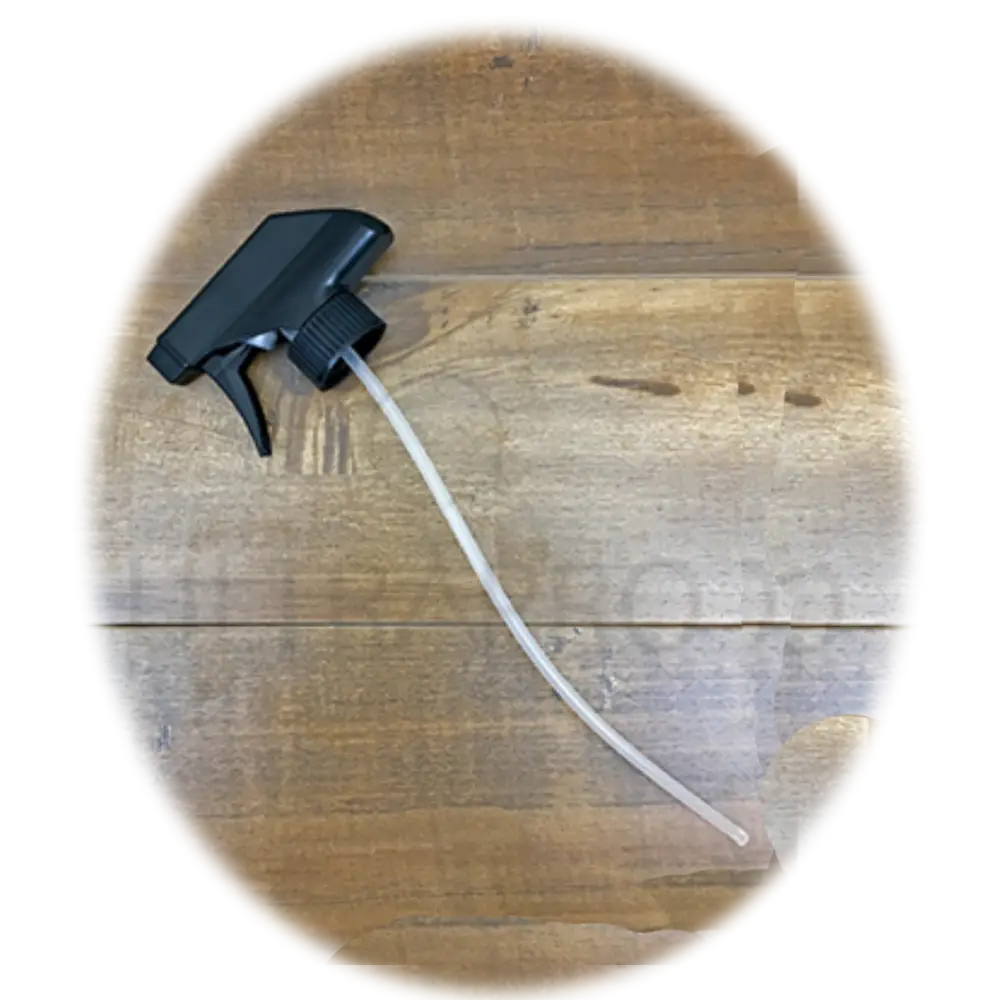 Vaporisateur gâchette noir/noir 28-410 tige 9 1/4’’