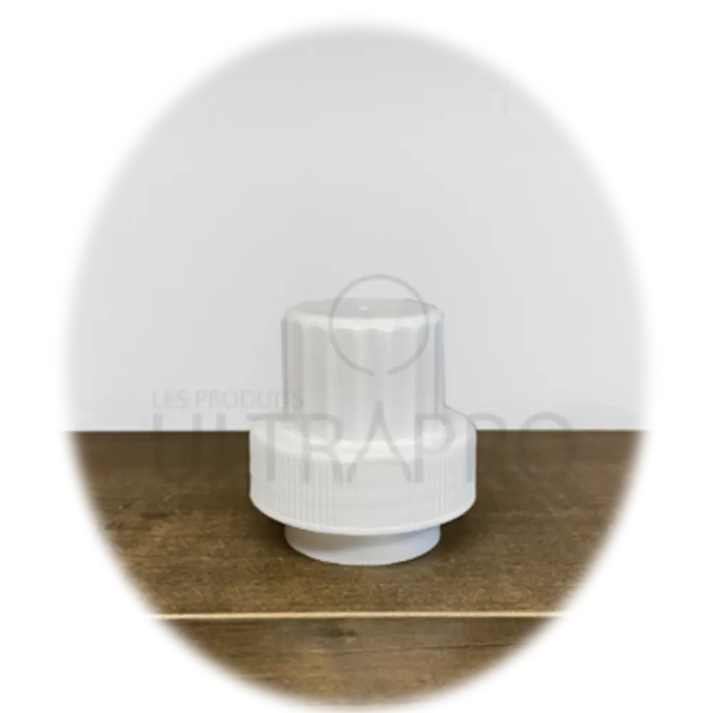 Bouchon blanc PP doseur 51mm