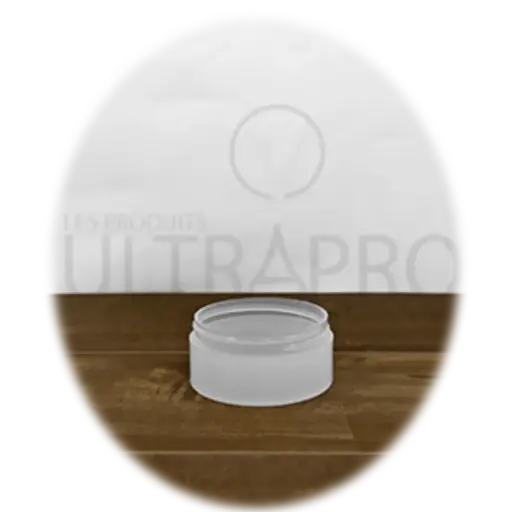 Jarre 60ml/2oz PP naturel simple parois base carré 70/400