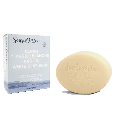 [943] Savon Argile blanche 130g