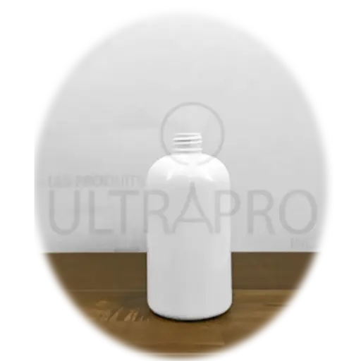 [BTL12016] Bouteille 350ml/12oz PET blanc boston round 24-410-BTL12016